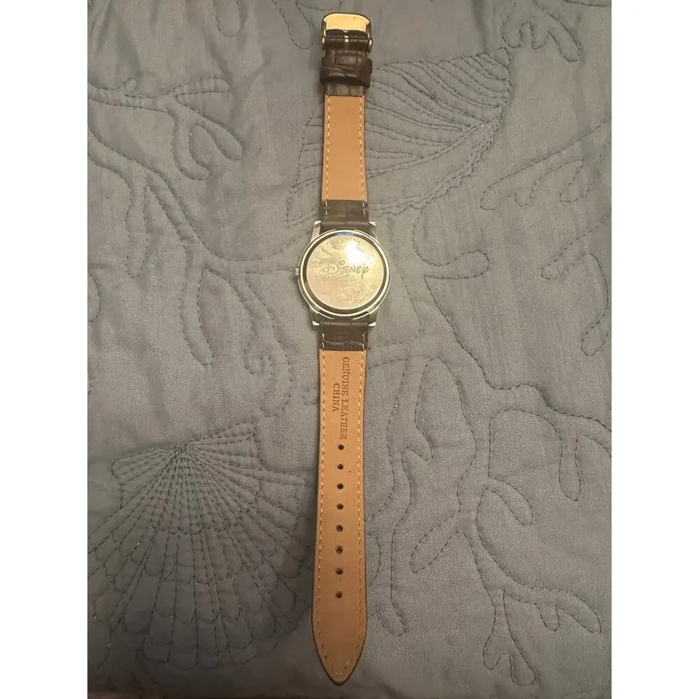 NWOT Disney ewatchfactory Silver and Gold Tone Mickey Watch P234-2657-4 18320